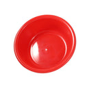 Multipurpose Plastic Round Wash Basin Wash Tub Multicolor 38*13.5 cm