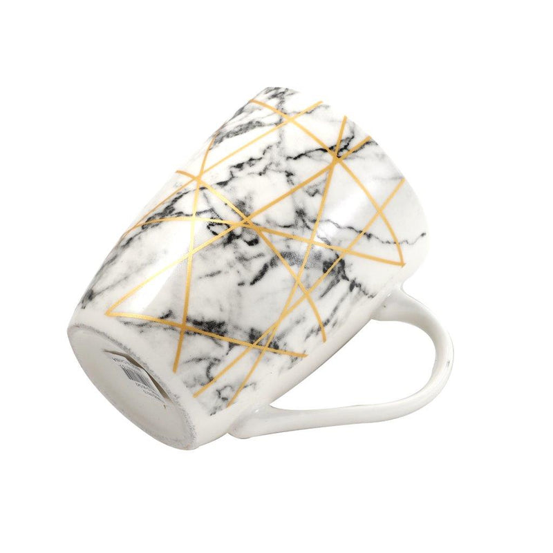 Ceramic Coffee Mug Latte Mug Marble Abstract Design Print 8.5*10 cm