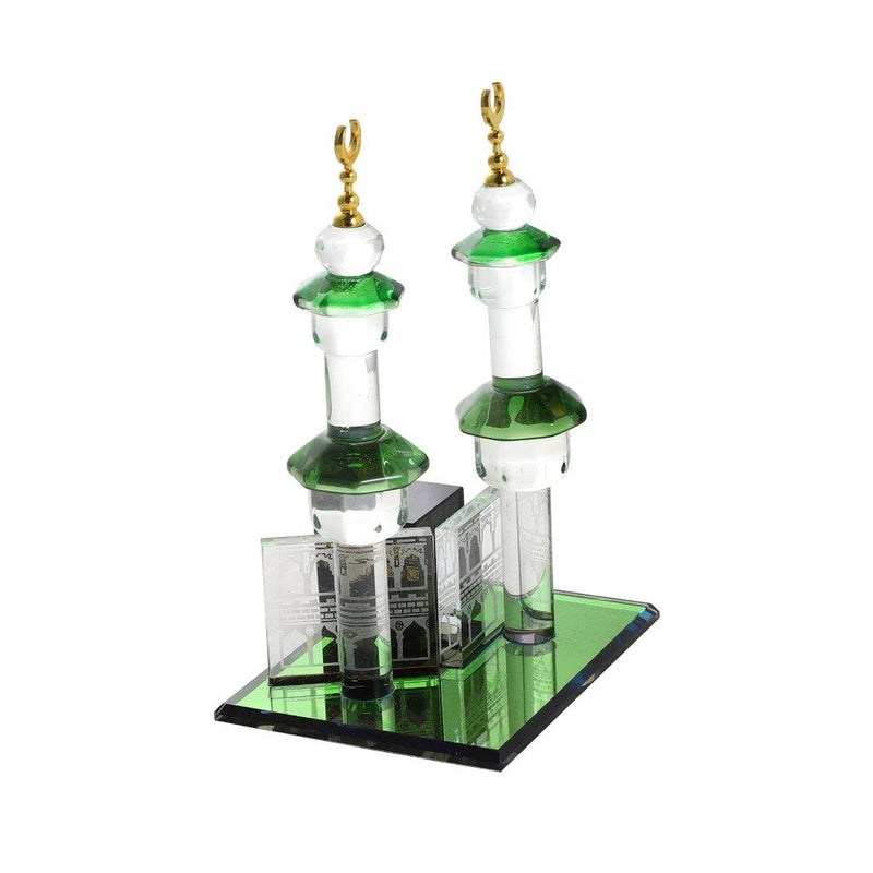 Home Decor Islamic Crystal Collectible Kaaba Model 14 cm