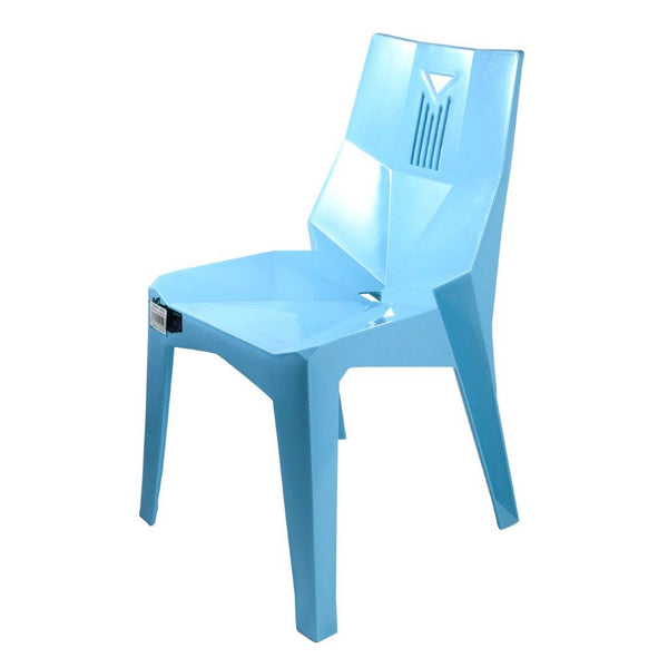 Multipurpose Plastic Comfortable Backrest Chair Dining Kitchen 34*34.5*56.5 cm