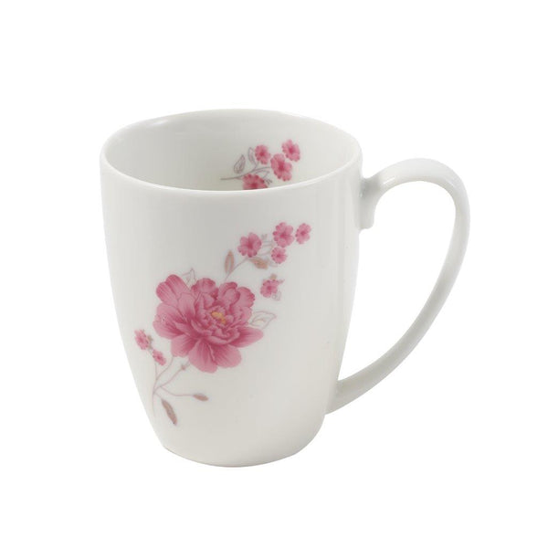 Ceramic Coffe Mug Latte Mug Floral Abstract Design Print 8.5*10 cm