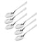 Stainless Steel Tableware Deco Silver Dessert Spoon Set of 6 Pcs 14.8*2.9 cm