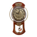 Luxury Modern Swing Brown Pendulum Vintage Wall Clock 48*27 cm