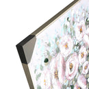 Home Decor Portrait Canvas Wall Art Abstract Floral Blossom Oil Painting PVC Frame 100*100*3.5 cm