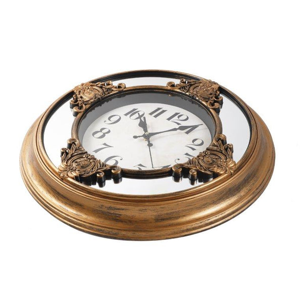 Luxury Vintage Retro Round Copper Frame Wall Clock 50.8*50.8*5.7 cm