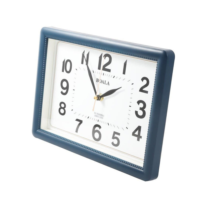 Modern Home Office Navy Desk Clock Bedside Tabletop 30*22 cm