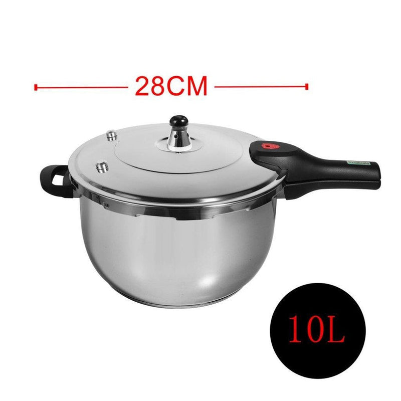 pressure cooker -Commercial Grade Stainless Steel Pressure Cooker 10 Litre-Classic Homeware &amp; Gifts