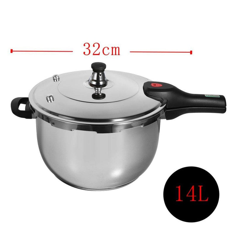 pressure cooker -Commercial Grade Stainless Steel Pressure Cooker 14 Litre-Classic Homeware &amp; Gifts