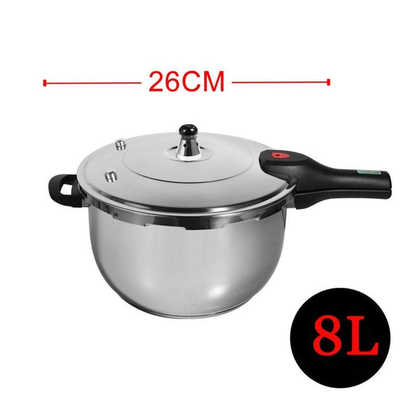 pressure cooker -Commercial Grade Stainless Steel Pressure Cooker 8 Litre-Classic Homeware &amp; Gifts