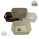 storagebox -Multipurpose Rattan Home Kitchen Basket 21.2*14.7*8 cm-Classic Homeware &amp; Gifts