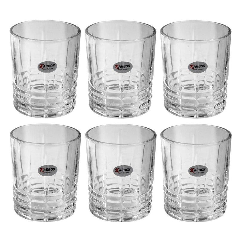 glass tumblers -Drinking Glass Tumblers Set of 6 325 ml-Classic Homeware &amp; Gifts